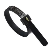 Ring Sizer Measuring Tool,Ring Guage for Ring Measurer and Ring Sizer Clear