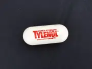 Vintage Extra Strength Tylenol Capsule Porcelain Paperweight Rare