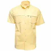Coleman Men's Short Sleeve Adventure Stretch Shirt (Sunlight, Large)