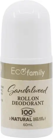 Eco Family Roll-On Deodorant (Snadalwood) - 60mL