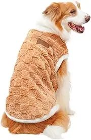 Sweaters for Dogs - Dog Winter Sweater Plush,Thick Pet Cold Weather Clothes Cats Coat Pajamas for Large Dogs, Cold Autumn- and Winter -Seasons