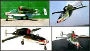 RC plans & instructions 1/2A Ducted Fan HE-162 "SPATZ" discontinue Ziroli Design