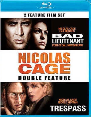 Bad Lieutenant: Port of Call New Orleans/Trespass (Blu-ray Disc, 2013) - NEW