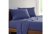 Navy Doulton Organic Cotton King Sheet Set