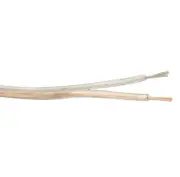 Stinger SPW518C Pro Series Car Audio 18 Gauge Clear Speaker Wire - 50 Feet