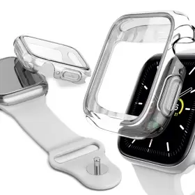 彰化手機館 X-doria AppleWatch S7 S8 45mm 360X全透明 手錶保護套 刀鋒 41mm