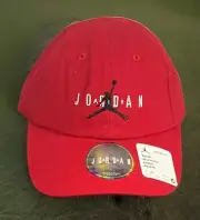 Jordan Nike Club Cap Jumpman Snapback Hat Red Jumpman Youth Boy’s 8- 20 - H29