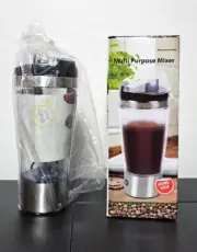Portable Battery Mixer Cup 450ml | Blender for Juice Coffee Tea Smoothies