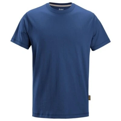 Snickers 2502 Classic Mens T-Shirt Pre Deep Blue