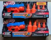 Nerf Alpha Strike BOA RC-6 Blaster Gun and Targeting Set 17 Pieces - Lot of 2