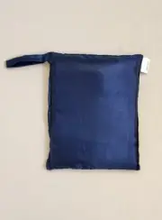 Light Weight 100% Silk Travel Sheets Sleeping Bag Liner Medium 6' Dark Blue