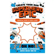 Create Your Own Superhero Epic Activity Book