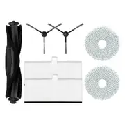 7pcs For M9 Robot Vacuum Cleaner Replacement Spare Parts Main Side Brush Hepa Filter Mop Cloth Dust