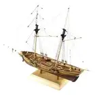 Wooden Ship Model Kits DIY Nautical for Assembly Tabletop Ornament Kids