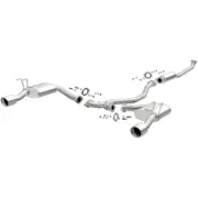 MagnaFlow Cat-Back 2.25in SS Dual Outlet Fits 2016 Honda Civic (Sedan) 1.5T