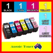 6x COMP Ink 312XL 312 XL BK/C/M/Y/LC/LM for EPSON XP8500 XP-8500 XP8600 XP-8600