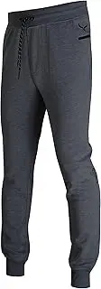 [SCREENSHOT Sports] Mens Interlock Fleece Utility Athletic Jogger Workout Zipper Pockets Sweatpants