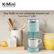 Keurig K-Mini Single Serve Coffee Maker, Oasis blue