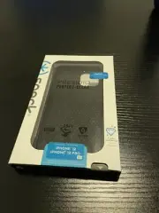 Speck Presidio Perfect-Clear Case for Apple iPhone 12 Pro / iPhone 12 - BLACK