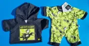 BUILD A BEAR Jack Sally Oogie & Zero Sleeper & Hoody NBC BNWT