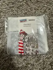 BAGGU Where's Wally? Where's Waldo? Ski Mountain Standard Reuseable Bag NWT Rare