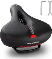 ROCKBROS Bike Seat Comfort Bike Saddle Mountain Bicycle Accessories for Men Wom