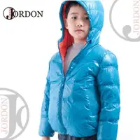 在飛比找蝦皮商城優惠-【JORDON 橋登 兒童 羽絨外套《藍色》】204/羽絨衣