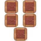 5pcs Bamboo Chair Cushion Summer Bamboo Chair Mat Seat Cushion Breathable Seat