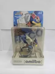 Super Smash Bros Amiibo Nintendo DS 2015 No.52 Falco Old Stock Box has Wear