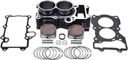 Motorcycle Engine Assembly Piston Ring Tool Cylinder Head Gasket Kit Set for Ninja 400 ABS - EX400GMFAN GNFAN 2021 2022