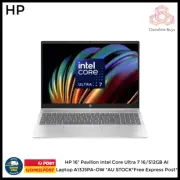 HP 16" Pavilion Intel Core Ultra 7 16/512GB AI Laptop A13J5PA-OW *AU STOCK*Free