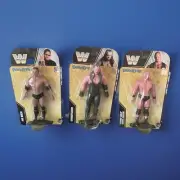 NEW Bend-Ems WWE Wrestling Legends Action Figures The Rock Undertaker Stone Cold
