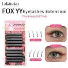 YY Shape False Eyelashes Set DIY Lash Extensions Woman Girls