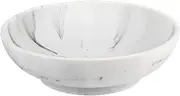 L'ARL GMVOI Large Decorative Bowl,Modern Handicraft Decorative Bowls for Home Decor,Decorative Fruit Bowl for Kitchen,Stylish Key Bowl for Entry Table,Artificial White Marble