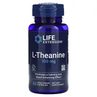 在飛比找iHerb優惠-[iHerb] Life Extension L-茶氨酸素食