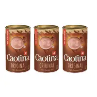 在飛比找momo購物網優惠-【Caotina 可提娜】頂級瑞士巧克力粉(200g/罐X3