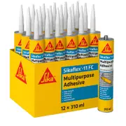 Sikaflex(R)-11 FC+ MULTIPURPOSE ELASTIC ADHESIVE AND JOINT SEALANT - Black (box of 12)
