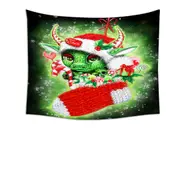 Cute Christmas Stocking Stuffer Lil Dragon Tapestry