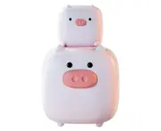 F23 Smart Pig Shape Alarm Clock Usb Charging Silicone Night Light Led Digital Wake-up Bedside Alarm Clock Decoration Clock