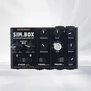 SIM BOX Electric Guitar Amp Simulator Box Cabinet Box Stomp Box Effect Pedal