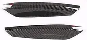 Carbon Fiber Interior Decorative Stickers for Honda Pilot 2015-2022, Abs Carbon Fiber Car Center Console Side Trim Cover