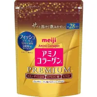 在飛比找蝦皮購物優惠-日本 明治 Meiji 膠原蛋白粉 豪華版 28日份袋裝 1