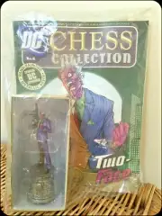 DC Chess Collection Magazine No# 6 Two - Face With Batman DC Comics Eaglemoss