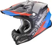 Scorpion VX-22 Air Mips CX, motocross helmet , color: Matt Black/Blue/Red , size: M