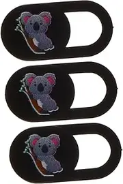 DOITOOL Tablet Slide 3pcs Laptop Cover Privacy Cover for Computer Phone Stylish Koala Pattern Protect Your Privacy