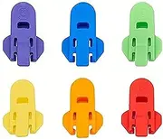 6 Colored Can Opener and Soda Protector, Multifunctional Easy Can Opener and Drink Can Covers, Manual Plastics Tab Can Openers for Beer, Coke or Soda