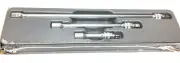 New Snap-on™ 1/4" drive 6" 11" 24" Locking Wobble Extension Set 103TMXWKL