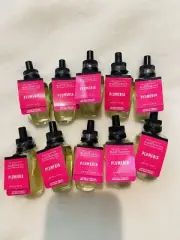 10 New Bath & Body Works Wallflowers Plumeria diffuser Refill Bulbs
