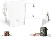 Me Loovely Tabby Cat Letter Writing Paper and Envelopes Set A5 Size Papers Stationery Supplies for Writing Letters (10 Letters & 10 Envelopes)