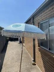 Malfy Gin Beach Umbrella , Outdoor Umbrella With Storage Bag